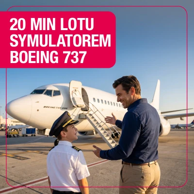 20-minute flight on the best airliner Boeing 737-800 simulator for one person