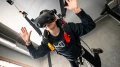40 minutes in a skydiving simulator