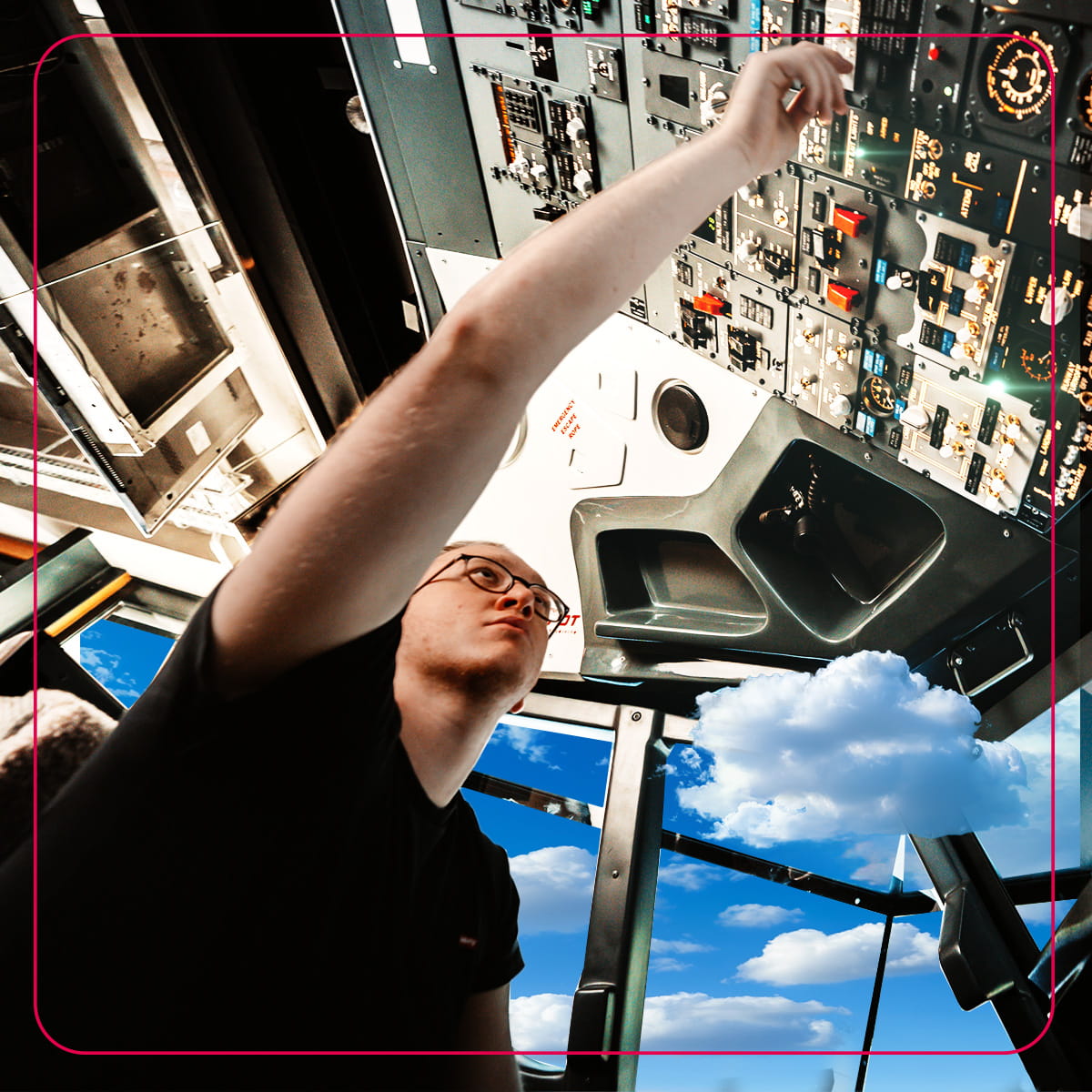 20-minute flight on the best airliner Boeing 737-800 simulator for one person