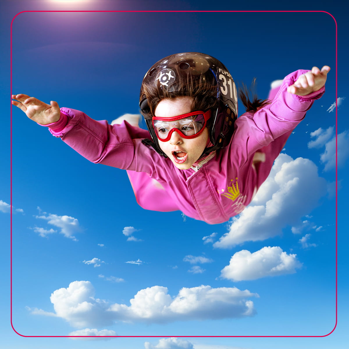 Package of 4 flights for one person under 14 y.o.